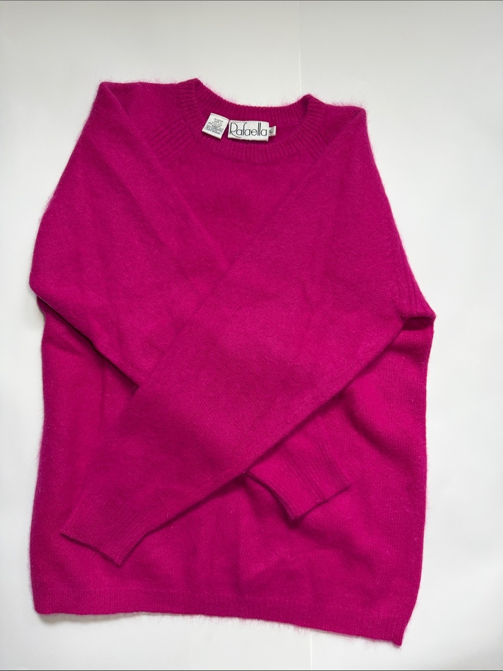 Rafaella Fuchsia Crewneck Sweater